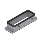 WEIDMULLER - Custodia connettori industriali, Base passante, Gancio trasversale in alto, Dimensioni di installazione: 8, IP65, in stato collegato