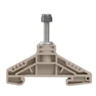 WEIDMULLER - Morsetto a bullone, Collegamento a bullone, Beige scuro, 16 mm², 76 A, 1000 V, Numero di collegamenti: 1, Numero di piani: 1, TS 35, V-0, Wemid