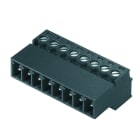 WEIDMULLER - Connettore PCB (collegamento del conduttore), 160 V, 17.5 A, Passo in mm: 3.81, 1.5 mm², Numero di poli: 8, Collegamento a vite, Box