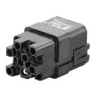 WEIDMULLER - Inserto di contatto (Connettori a innesto industriali), Femmina, 400 V, 10 A, Numero di poli: 12, Collegamento a crimpare, Dimensioni di installazione