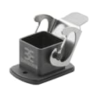 WEIDMULLER - Custodia connettori industriali, Base passante, Gancio trasversale in basso, Dimensioni di installazione: 1, IP65, in stato collegato
