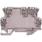 WEIDMULLER - Base custodia (custodia piccola), Larghezza: 6 , IP20 installato, Plastica, grigio-beige