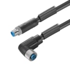WEIDMULLER - Cavi sensore-attuatore, M12 / M12, Numero di poli: 5, 3 m, perno, dritto - presa, 90°, LED: No, Schermato: No