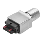 WEIDMULLER - Connettore a innesto Power plug (Industrial Ethernet), Connettore di potenza, Spina di collegamento, Colori: grigio argento, IP65, IP67, Numero di pol