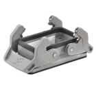 WEIDMULLER - Custodia connettori industriali, Base passante, Gancio trasversale in basso, Dimensioni di installazione: 4, IP65, in stato collegato