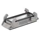 WEIDMULLER - Custodia connettori industriali, Base passante, Gancio trasversale in basso, Dimensioni di installazione: 8, IP65, in stato collegato