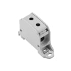 WEIDMULLER - Morsetto ripartitore di potenziale, Collegamento a vite, Grigio chiaro, 50 mm², 150 A, 1000 V, Numero di collegamenti: 2, Numero di piani: 1
