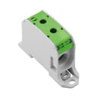 WEIDMULLER - Morsetto ripartitore di potenziale, Collegamento a vite, verde, 95 mm², 232 A, 1000 V, Numero di collegamenti: 2, Numero di piani: 1