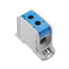 WEIDMULLER - Morsetto ripartitore di potenziale, Collegamento a vite, blu, 185 mm², 353 A, 1000 V, Numero di collegamenti: 2, Numero di piani: 1