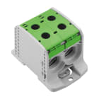 WEIDMULLER - Morsetto ripartitore di potenziale, Collegamento a vite, verde, 185 mm², 353 A, 1000 V, Numero di collegamenti: 4, Numero di piani: 1