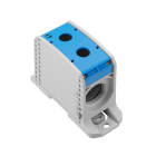 WEIDMULLER - Morsetto ripartitore di potenziale, Collegamento a vite, blu, 300 mm², 520 A, 1000 V, Numero di collegamenti: 2, Numero di piani: 1