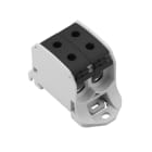 WEIDMULLER - Morsetto ripartitore di potenziale, Collegamento a vite, nero, 50 mm², 150 A, 1000 V, Numero di collegamenti: 4, Numero di piani: 1