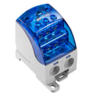 WEIDMULLER - Morsetto ripartitore di potenziale, Collegamento a vite, blu, 185 mm², 490 A, 1000 V, Numero di collegamenti: 10, Numero di piani: 1
