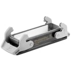 WEIDMULLER - Custodia connettori industriali, Base passante, Gancio trasversale in basso, Dimensioni di installazione: 8, IP65, in stato collegato
