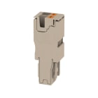 WEIDMULLER - Connettore (Morsetto), PUSH IN, 4 mm², 32 A, 800 V, Numero di collegamenti: 2, Numero di poli: 2, Larghezza: 12.2 mm