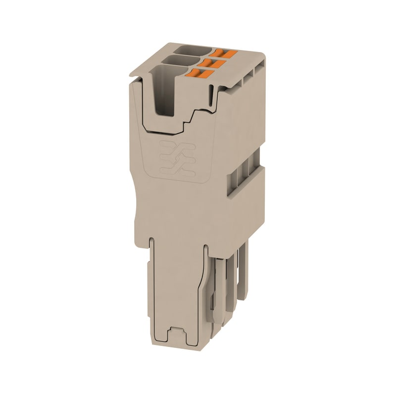 WEIDMULLER - Connettore (Morsetto), PUSH IN, 4 mm², 32 A, 800 V, Numero di collegamenti: 3, Numero di poli: 3, Larghezza: 18.3 mm
