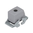 WEIDMULLER - Custodia connettori industriali, Base di prolunga, Gancio trasversale in basso, Dimensioni di installazione: 4, IP65, in stato collegato