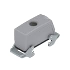 WEIDMULLER - Custodia connettori industriali, Base di prolunga, Gancio trasversale in basso, Dimensioni di installazione: 8, IP65, in stato collegato