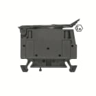 WEIDMULLER - Morsetto componibile portafusibile, Collegamento a vite, nero, 4 mm², 6.3 A, 70 V, Numero di collegamenti: 2, Numero di piani: 1, TS 35