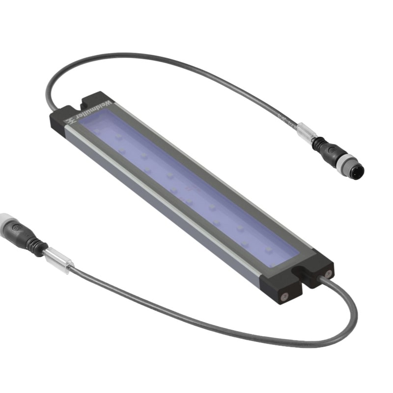 WEIDMULLER - Modulo LED, Blue, 24 V, 0.32 A, 5,8 W, 98 lm, IP67, Presa di collegamento, Filettatura del collegamento: M12 / M12