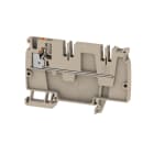 WEIDMULLER - Morsettiera passante, PUSH IN, Beige scuro, 4 mm², 32 A, 250 V, Numero di collegamenti: 1