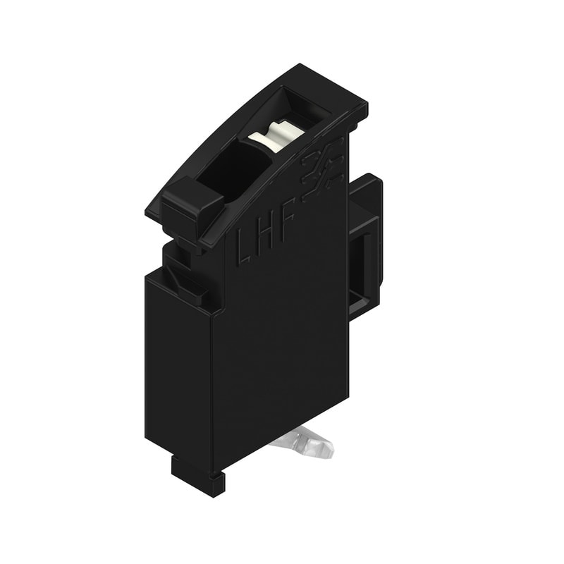WEIDMULLER - Morsetto per circuito stampato, 320 V, 19.5 A, Passo in mm: 0.00, 1.5 mm², Numero di poli: 1, PUSH IN, Collegamento a saldare THT/THR, 90°, Tape