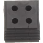 WEIDMULLER - Passacavo fessurato (Sistema di inserimento cavi), 4 mm, 4.5 mm, -40 °C, 120 °C, TPE, Nero assoluto