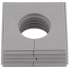 WEIDMULLER - Passacavo fessurato (Sistema di inserimento cavi), 21 mm, 22 mm, -40 °C, 90 °C, TPE, Grigio chiaro
