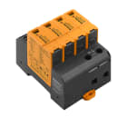 WEIDMULLER - Scaricatore di sovratensione AC (Tipo 2), Tensione di rete: 120 V / 240 V, Rete a bassa tensione: TN-C-S, TN-S, Numero di poli: 4