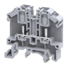 WEIDMULLER - Morsetto a bullone, Collegamento a bullone, grigio, 6 mm², 41 A, 1000 V, Numero di collegamenti: 2, Numero di piani: 1, TS 35, TS 32, V-2, Poliammide