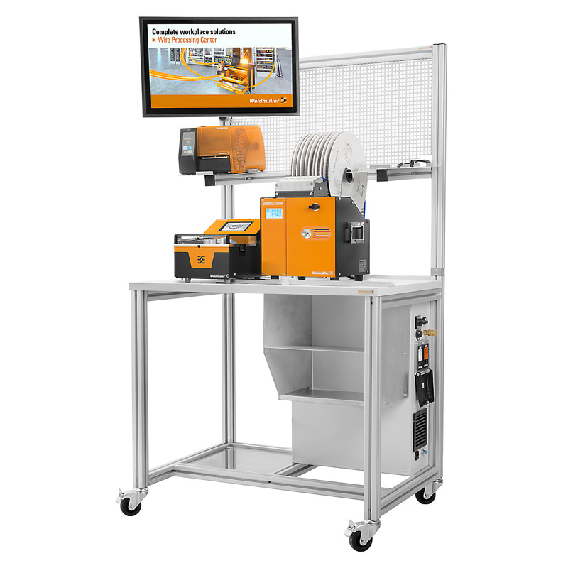 WEIDMULLER - Macchina per trattamento e lavorazione cavi, Trapezoidale, Trasferimento termico