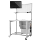 WEIDMULLER - Carrello da officina, Posizione verticale: 1800 mm, Larghezza: 1100 mm, Profondità: 750 mm, Numero di cassetti: 0