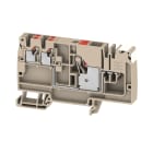 WEIDMULLER - Morsetto ripartitore di potenziale, PUSH IN, Beige scuro, 10 mm², 57 A, 800 V, Numero di collegamenti: 1, Numero di piani: 1