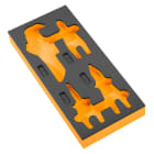 WEIDMULLER - Inserto (carrello da officina), vuoto, Posizione verticale: 446 mm, Larghezza: 200 mm, Profondità: 50 mm