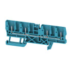 WEIDMULLER - Morsetto innestabile, Molla autobloccante, Collegamento ad innesto, blu, 2.5 mm², 24 A, Numero di collegamenti: 4, Numero di piani: 1