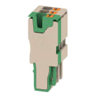WEIDMULLER - Connettore (Morsetto), PUSH IN, 2.5 mm², 24 A, 800 V, Numero di collegamenti: 3, Numero di poli: 3, Larghezza: 15.3 mm