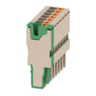 WEIDMULLER - Connettore (Morsetto), PUSH IN, 2.5 mm², 24 A, 800 V, Numero di collegamenti: 7, Numero di poli: 7, Larghezza: 35.7 mm