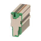 WEIDMULLER - Connettore (Morsetto), PUSH IN, 1.5 mm², 17.5 A, 500 V, Numero di collegamenti: 10, Numero di poli: 10, Larghezza: 35 mm