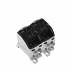 WEIDMULLER - Morsetto ripartitore di potenziale, Collegamento a vite, nero, 25 mm², 164 A, 1000 V, Numero di collegamenti: 12, Numero di piani: 1