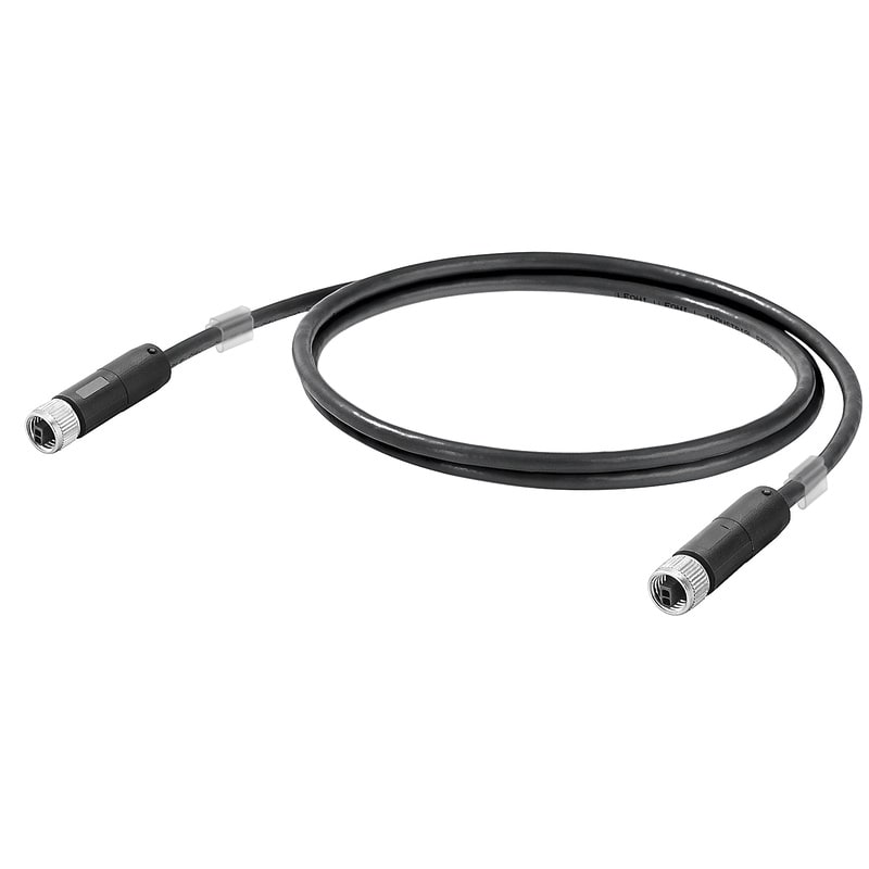 WEIDMULLER - Cavo Ethernet a coppia singola (confezionati), M8 SPE (IEC63171-5) - contatto femmina diritto IP67, M8 SPE (IEC63171-5) - contatto femmina diritto IP6