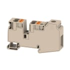 WEIDMULLER - Morsetto ripartitore di potenziale, Collegamento a vite, Beige scuro, 35 mm², 110 A, 1000 V, Numero di collegamenti: 5, Numero di piani: 1