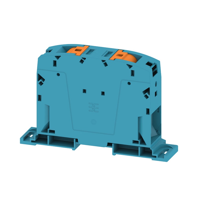 WEIDMULLER - Morsettiera passante, PUSH IN, blu, 150 mm², 309 A, 1000 V, Numero di collegamenti: 2