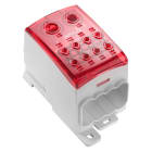 WEIDMULLER - Morsetto ripartitore di potenziale, Collegamento a vite, rosso, 185 mm², 353 A, 1000 V, Numero di collegamenti: 10, Numero di piani: 1