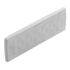 WEIDMULLER - Piastra passaggio cavo (Sistema di inserimento cavi), Cabtite (sistema di inserimento cavi), TPE, grigio, 142 x 44 x 12 mm, Profondità: 12 mm, -40 °C…