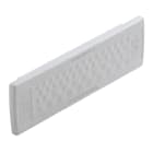 WEIDMULLER - Piastra passaggio cavo (Sistema di inserimento cavi), Cabtite (sistema di inserimento cavi), TPE, grigio, 142 x 44 x 12 mm, Profondità: 12 mm, -40 °C…