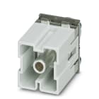 WEIDMULLER - Inserto modulo per connettori industriali (potenza/segnale), 1000 V, 200 A, Numero di poli: 1, Collegamento a vite assiale, Maschio, Slot a innesto ne