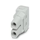 WEIDMULLER - Inserto modulo per connettori industriali (potenza/segnale), 830 V, 40 A, Numero di poli: 2, Collegamento a crimpare, Femmina, Slot a innesto necessar