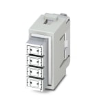 WEIDMULLER - Inserto modulo per connettori industriali (dati), 50 V, 5 A, Numero di poli: 8, Collegamento a crimpare, Femmina, Slot a innesto necessari: 1