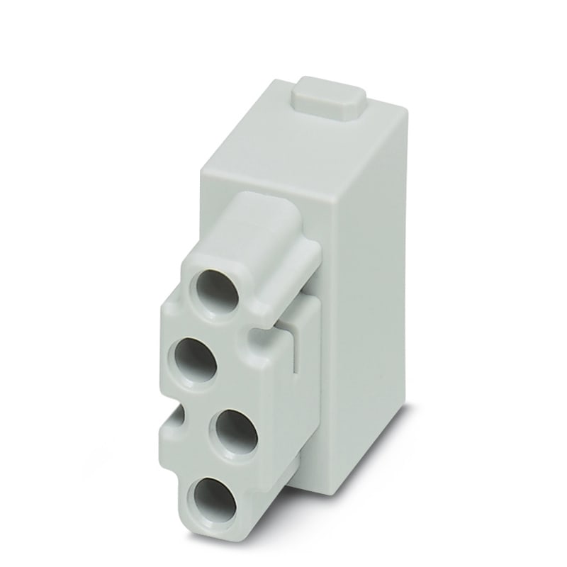 WEIDMULLER - Inserto modulo per connettori industriali (potenza/segnale), 48 V, 1.5 A, Numero di poli: 4, Collegamento a crimpare, Femmina, Slot a innesto necessar
