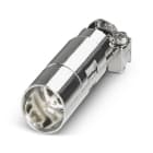 WEIDMULLER - Inserto modulo per connettori industriali (dati), 50 V, 16 A, Numero di poli: 1, Collegamento a crimpare, Maschio, Slot a innesto necessari: 0
